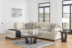 Signature Design By Ashley® Lonoke 2-Piece Parchment Right-Arm Facing Sectional With Chaise -Furniture Store 765f157f 967d 4223 ae84 728929b76002