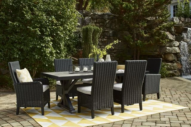 Signature Design By Ashley® Beachcroft 2-Piece Black Outdoor Side Chair Set 6 Signature Design By Ashley® Beachcroft 2-Piece Black Outdoor Side Chair Set - Image 4