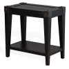 Sunny Designs™ Seal Beach Black Walnut Chair Side Table -Furniture Store 7a9297a3 5584 4380 8cec 1266d66ad2fc