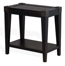 Sunny Designs™ Seal Beach Black Walnut Chair Side Table