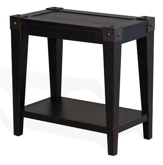 Sunny Designs™ Seal Beach Black Walnut Chair Side Table 3 Sunny Designs™ Seal Beach Black Walnut Chair Side Table