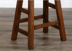 Sunny Designs™ Vintage Mocha Saddle Stool -Furniture Store 7b6c7edb 7d4b 48cd 8b83 da9eddc4dced