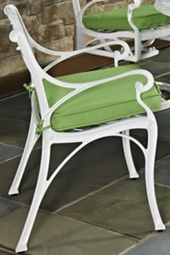 Homestyles® Sanibel 7-Piece White Outdoor Dining Set With Umbrella And Cushions -Furniture Store 7b97692d c1ca 46d4 b41f 7a3436bb05f6