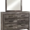 Signature Design By Ashley® Wynnlow Gray Dresser And Mirror Set -Furniture Store 7be8694c e78d 4e7f 963b 3aa0369ef526