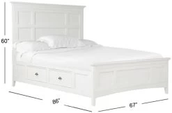 Magnussen® Home Heron Cove Chalk White 3pc Queen Panel Storage Bedroom Group P54941317 -Furniture Store 7bf927de 4bbd 40b0 bc03 af526371e96e