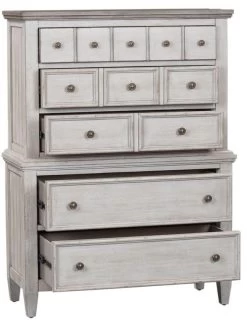 Liberty Furniture Heartland Two-Tone Antique White/Tobacco Chest -Furniture Store 7cb1f038 f428 46ce 8913 41a4b80f7754