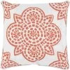 Surya Hemma Burnt Orange 16"x16" Pillow Shell With Down Insert