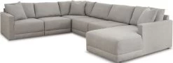 Benchcraft® Katany 6-Piece Shadow Right-Arm Facing Sectional With Chaise