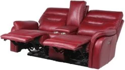 Steve Silver Co. Fortuna Wine Power Reclining Loveseat With Console -Furniture Store 7e9c295c 9a2e 435f a920 32f8eeb6cc34