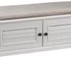 Homestyles® Bermuda Off-White Storage Bench