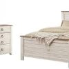 Signature Design By Ashley® Willowton 3pc Whitewash King Panel Bedroom Set P33488354 -Furniture Store 803c73fd ddc5 4582 9135 8a0a5dc6b085
