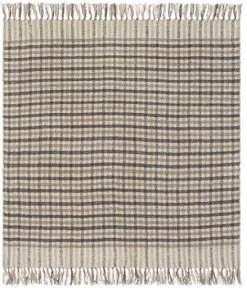 Surya Barke Beige 50"x60" Throw Blanket -Furniture Store 80b9f94d 16e2 4461 822e 720f5a496ed8