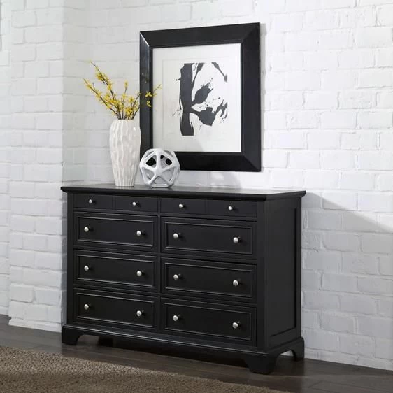 Homestyles® Bedford Black Dresser 4 Homestyles® Bedford Black Dresser - Image 2