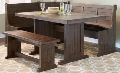 Sunny Designs™ Homestead Tobacco Leaf Breakfast Nook Set -Furniture Store 8162972c dd3a 49e3 96c0 fcd4538b8ad8