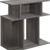 Monarch Specialties Accent Table, Side, End, Nightstand, Lamp, Living Room, Bedroom, Laminate, Grey, Contemporary, Modern -Furniture Store 81dd4e15 6925 495b 857f 6592fe62be0e