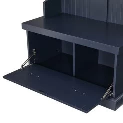 Crosley Furniture® Shoreline Navy Hall Tree -Furniture Store 82647c32 f84f 474b a3c8 df73df9a4634