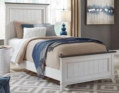 Liberty Allyson Park Wirebrushed White Full Panel Bed 3 Liberty Allyson Park Wirebrushed White Full Panel Bed
