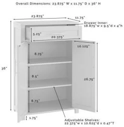 Crosley Furniture® Savannah Gray Accent Cabinet -Furniture Store 847171ab 1dbb 4bc0 a0e9 985da099a992