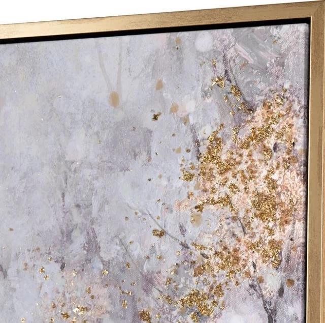 Crestview Collection Elise Yellow Wall Art 5 Crestview Collection Elise Yellow Wall Art - Image 3