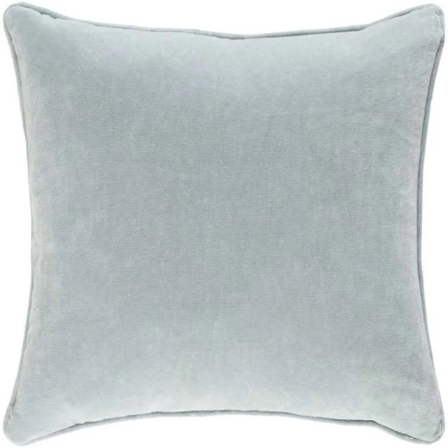 Surya Safflower Sea Foam 18"x18" Pillow Shell 3 Surya Safflower Sea Foam 18"x18" Pillow Shell