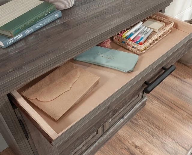 Sauder® Aspen Post® Pebble Pine® Storage Cabinet 5 Sauder® Aspen Post® Pebble Pine® Storage Cabinet - Image 3