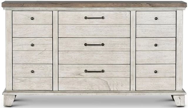 Steve Silver Co.® Bear Creek 3-Piece White Smoke And Honey Smoke King Bedroom Set 4 Steve Silver Co.® Bear Creek 3-Piece White Smoke And Honey Smoke King Bedroom Set - Image 2