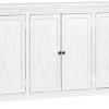 Crestview Collection Diamond Black/White Sideboard