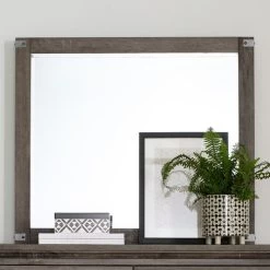 Liberty Lakeside Haven Brownstone Landscape Mirror