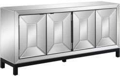 Crestview Collection Grand White Sideboard