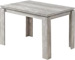 Monarch Specialties Dining Table, 48" Rectangular, Small, Kitchen, Dining Room, Laminate, Grey, Contemporary, Modern
