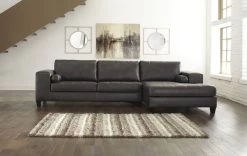 Signature Design By Ashley® Nokomis 2-Piece Charcoal Left-Arm Facing Sectional With Chaise 9 Signature Design By Ashley® Nokomis 2-Piece Charcoal Left-Arm Facing Sectional With Chaise -Furniture Store 8b53109d f40b 48e2 bb62 afe9aa6285ff