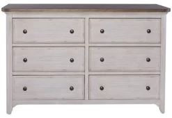 Liberty Farmhouse Reimagined White Dresser