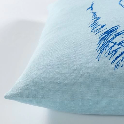 Surya Sea Life Pale Blue 18"x18" Toss Pillow Shell Only. 5 Surya Sea Life Pale Blue 18"x18" Toss Pillow Shell Only. - Image 3