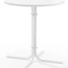 Crosley Furniture® Griffith White Satin Outdoor Metal Bistro Table 1 Crosley Furniture® Griffith White Satin Outdoor Metal Bistro Table -Furniture Store 8f319132 59dc 4b6c a268 3b30ea13e97b
