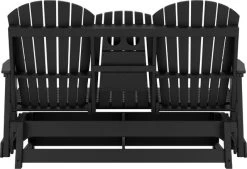 Signature Design By Ashley® Hyland Wave Black Outdoor Glider Loveseat -Furniture Store 8f39698c 5258 48d0 b759 9bd85cb3d989