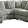 Signature Design By Ashley® Lindyn 5-Piece Fog Left-Arm Facing Sectional With Corner Chaise -Furniture Store 8f8c6607 2c4e 465e 8ef4 64284ee02062
