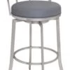 Armen Living Viper Grey 26" Counter Swivel Stool -Furniture Store 91224c3c 5478 440d b380 2a240eaeb2ed
