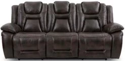 Steve Silver Co. Oportuna Coffee Dual-Power Reclining Sofa With Drop-Down Table -Furniture Store 922fe831 aaba 44d0 86f4 7f262b13b5a0
