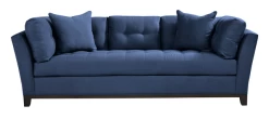 Cindy Crawford Home Suede So Soft Midnight Sofa
