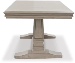 Signature Design By Ashley® Lexorne Gray Dining Extention Table -Furniture Store 94784239 368b 44c8 8e8d 582f45dd60b2