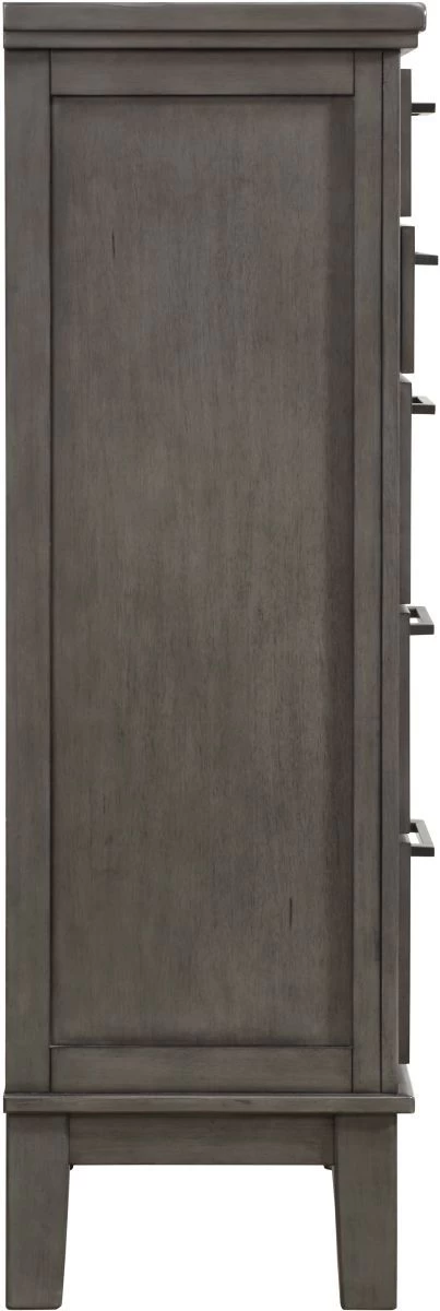 Benchcraft® Hallanden Antiqued Gray Chest 5 Benchcraft® Hallanden Antiqued Gray Chest - Image 3
