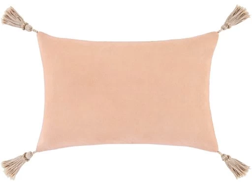 Surya Accra Peach 13"x20" Toss Pillow Shell 5 Surya Accra Peach 13"x20" Toss Pillow Shell - Image 3