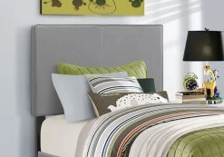 Monarch Specialties Bed, Twin Size, Platform, Bedroom, Frame, Upholstered, Pu Leather Look, Wood Legs, Grey, Transitional 10 Monarch Specialties Bed, Twin Size, Platform, Bedroom, Frame, Upholstered, Pu Leather Look, Wood Legs, Grey, Transitional -Furniture Store 96eb7b27 ecd2 48fa 86cd 57c0820197f9