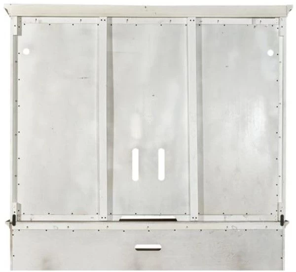 Liberty Farmhouse Reimagined Antique White/Chestnut Entertainment Hutch 5 Liberty Farmhouse Reimagined Antique White/Chestnut Entertainment Hutch - Image 3