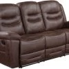 Steve Silver Co. Stetson Merlot Manual Reclining Sofa -Furniture Store 9896e4b4 0106 4d17 b48b 1a71e7305e80