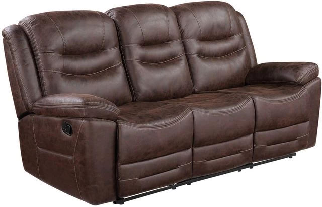 Steve Silver Co. Stetson Merlot Manual Reclining Sofa 3 Steve Silver Co. Stetson Merlot Manual Reclining Sofa