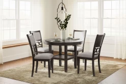 Signature Design By Ashley® Langwest Brown/Light Beige 5-Piece Dining Set -Furniture Store 9a56bcb0 d2ee 457a abfe 243c6f7be161