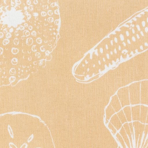 Surya Sea Life Wheat 18"x18" Toss Pillow Shell Only. 6 Surya Sea Life Wheat 18"x18" Toss Pillow Shell Only. - Image 4