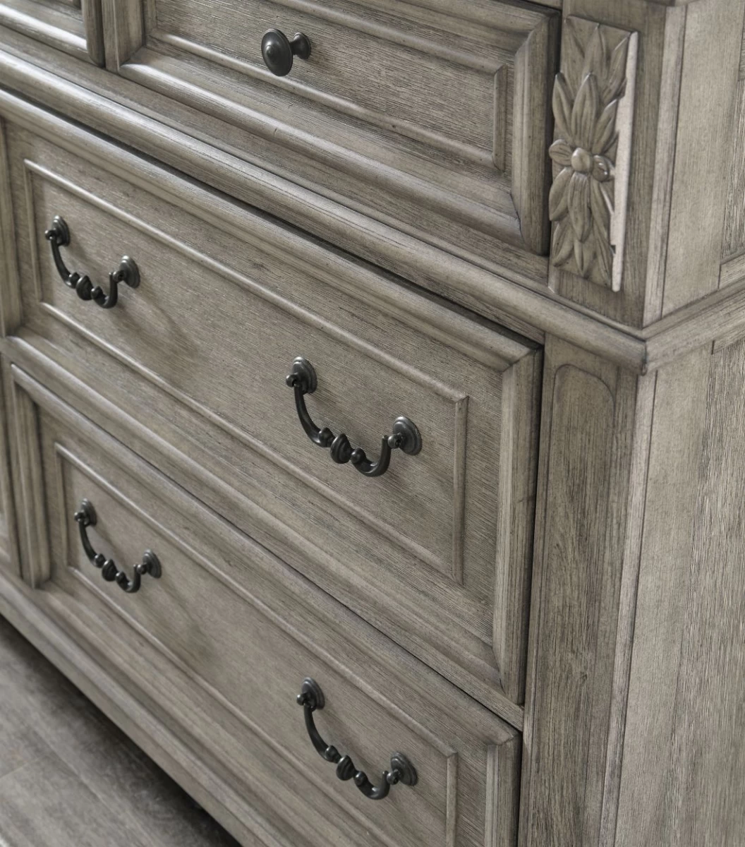 Signature Design By Ashley® Lodenbay Antique Gray Dresser And Mirror 7 Signature Design By Ashley® Lodenbay Antique Gray Dresser And Mirror - Image 5