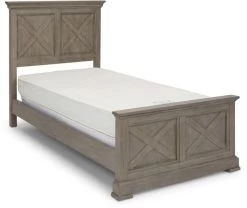 Homestyles® Mountain Lodge Gray Twin Bed -Furniture Store 9bc008a0 a737 4aa0 bc11 17ea142a562c